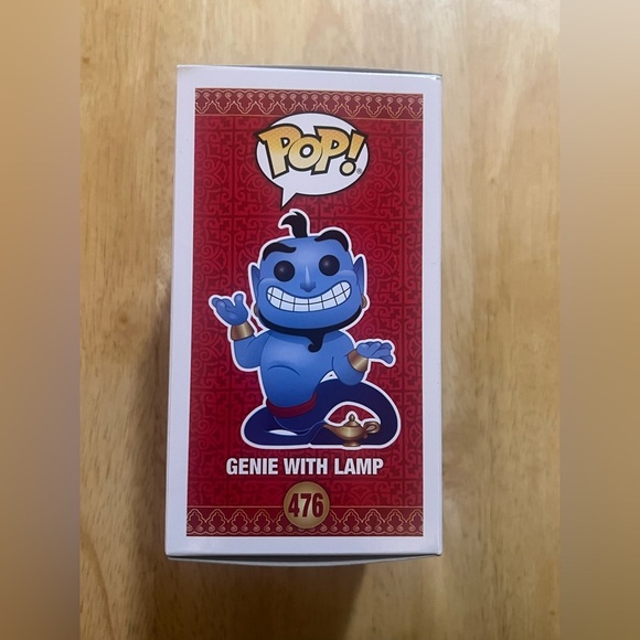 Funko Pop Disney Aladdin Genie with Lamp,Glow in the Dark,#476,New,NWT - Picture 5 of 5